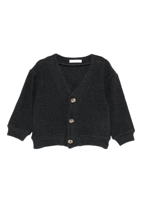 Cardigan con bottoni U+E' BY MISS GRANT | UEM0667PIOMBO